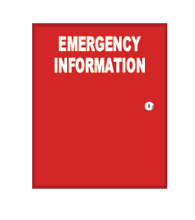 Emergency Information Cabinet