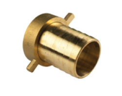 Hose Nut & Barbed Tail – Forged Brass