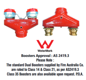 Dual Booster Rear Entry 100mm R/G – Class-35