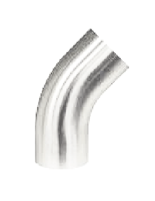 Stainless Steel 316 45° Polished Tube Bends